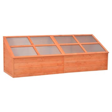 vidaXL Tuinkas 180x57x62 cm hout, Verzenden, Nieuw