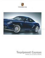 2007 PORSCHE CAYMAN TEQUIPMENT BROCHURE DUITS, Nieuw, Porsche, Author