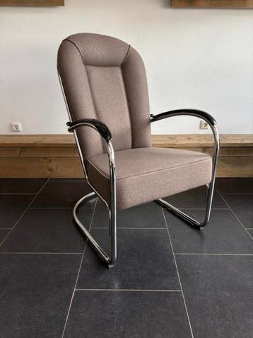Design 2.0 , Gispen fauteuils tegen scherpe prijzen, Ophalen of Verzenden, Zo goed als nieuw, Leer, Design