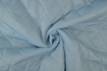10 meter gewatteerde voering - Baby blauw, Hobby en Vrije tijd, Blauw, 120 cm of meer, Ophalen of Verzenden, Polyester