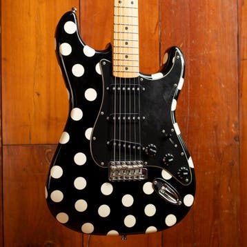 Fender 2013 Stratocaster Buddy Guy black/white polka dot MN, Ophalen of Verzenden, Nieuw