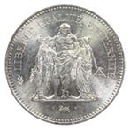 Frankrijk. 10 Francs France 50 Francs Silver Hercule Coin