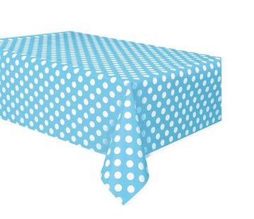 Tafelkleed Blauw Met Stippen, Ophalen of Verzenden, Nieuw