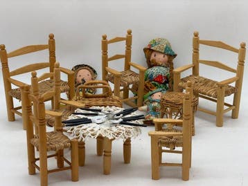 Ambachtelijk (Unbranded / Folk Art) - Poppenhuis, Antiek en Kunst
