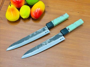 Keukenmes - Santoku - Handgemaakt Japans staal -
