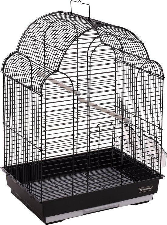 parkietenkooi - vogelkooi - kooi -  bali zwart, Dieren en Toebehoren, Vogels | Hokken en Kooien, Vogelkooi, Nieuw, Metaal, Verzenden