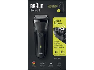 Braun Series 3 301s - Oplaadbaar Elektrisch Scheerapparaat -, Verzenden, Nieuw