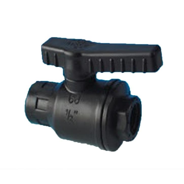 Aftapkraan zwart 20mm slangverbinding, Caravans en Kamperen, Kampeeraccessoires, Nieuw