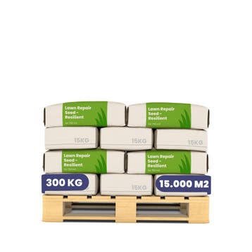 Gazonherstelzaad - Veerkrachtig (20x = 300 kg voor 1,5 ha), Verzenden, Gehele jaar, Volle zon