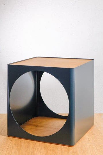 B-Line - Joe Colombo - Container - Ring - zwart - Staal,