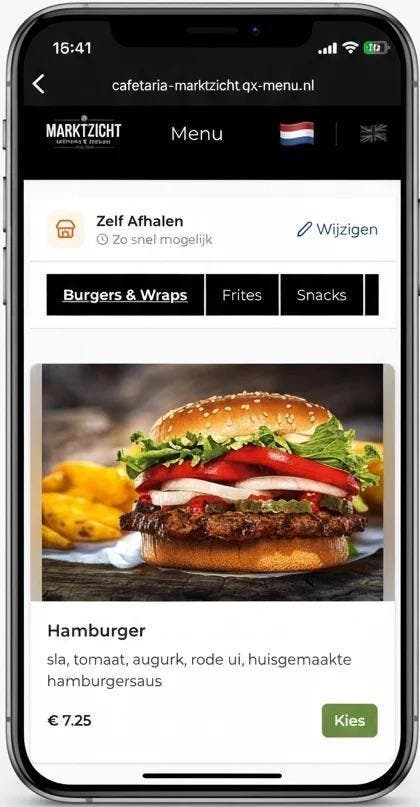 Bestelwebsite voor afhalen en bezorgen — al vanaf €0/mnd, Diensten en Vakmensen, Webdesigners en Hosting, Webdesign, Webhosting