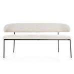 Eetkamerbank Luka - Beige Copenhagen - 95795 - eetkamerba..., Nieuw, Stof