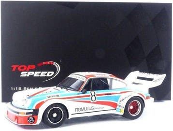 TOP SPEED 1:18 - Model sportwagen - Porsche 934/5 #8 Max, Hobby en Vrije tijd, Nieuw