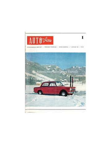 1966 AUTOVISIE MAGAZINE 01 NEDERLANDS, Nieuw, Author