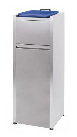 Fast Food afvalbak | RVS | 110 Liter | (h) 125 cm, Verzenden, Nieuw in verpakking