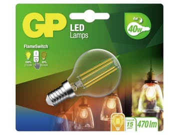 Ca. 10x LED M Globe Fila FS 4W GP Lighting, e14, Nieuw