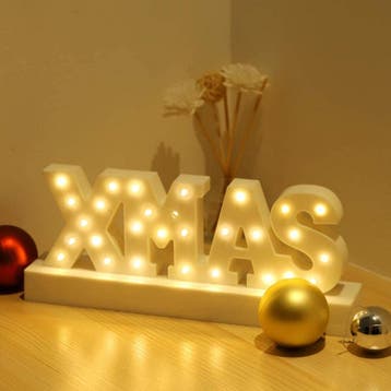 LED kerstlicht - Xmas - Batterij, Ophalen of Verzenden, Nieuw