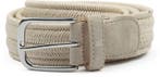 Profuomo Waxed Geweven Riem Ecru maat 115 Heren, Kleding | Heren, Riemen en Ceinturen, Verzenden, Nieuw, Profuomo, Echt leder
