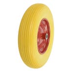 ProPlus Kruiwagenwiel - Lekvrij PU band - Metalen velg -..., Ophalen of Verzenden, Nieuw