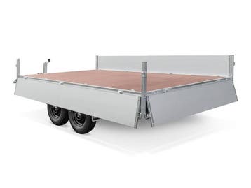 Anssems PLT-2 750.305x150 Pro Plateauwagen, Ophalen of Verzenden, Nieuw