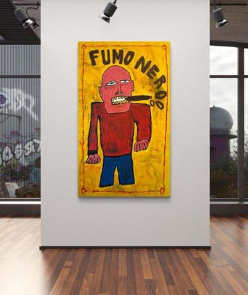 Malo - Fumo nero, Antiek en Kunst, Kunst | Schilderijen | Modern