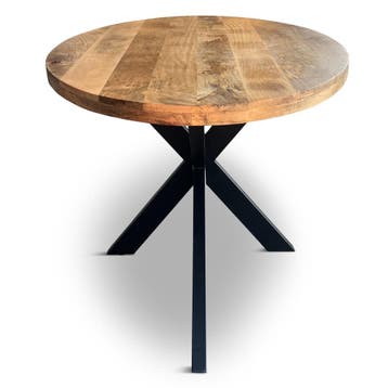 Eettafel Silvia Ovaal 150x90cm Mango Naturel, Huis en Inrichting, Tafels | Eettafels, Ophalen of Verzenden, Nieuw