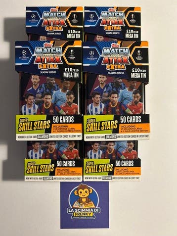 Topps - 6 Booster box, Nieuw