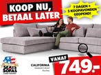 California Hoekbank vanaf €749.- Betaal in 3x zonder rente!, Huis en Inrichting, Banken | Bankstellen, Nieuw