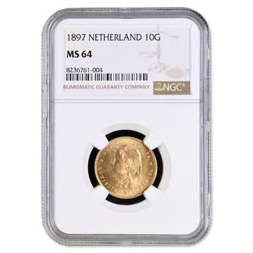 10 Gulden 1897 Wilhelmina, Verzenden