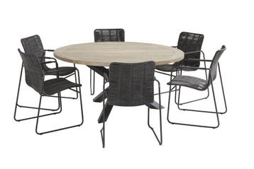 Taste by 4 Seasons Palma tuinset antraciet met Louvre tafel, Ophalen of Verzenden, Nieuw