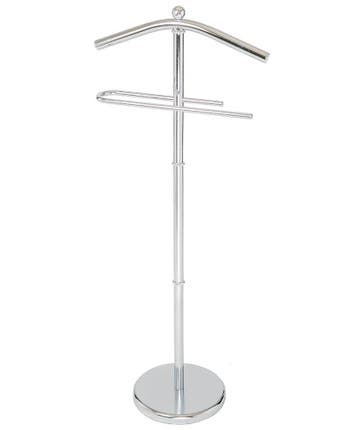 PLAY IT Dressboy Kledingrek Zilver - 110x45x25cm - Kapstok, Huis en Inrichting, Verzenden, 100 tot 150 cm, Nieuw, Metaal