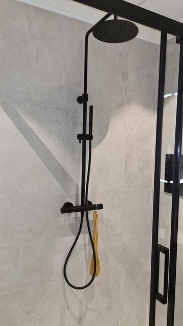 Regendouche set zwart 0037 - 36, Doe-het-zelf en Verbouw, Ophalen, Nieuw, Douche