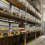 Gebruikte Dexion P90 palletstelling 7200x3400x1100mm (hxbxd)