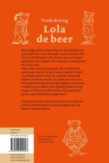 Lola de beer 9789047509943 Trude De Jong, Verzenden, Zo goed als nieuw, Trude De Jong