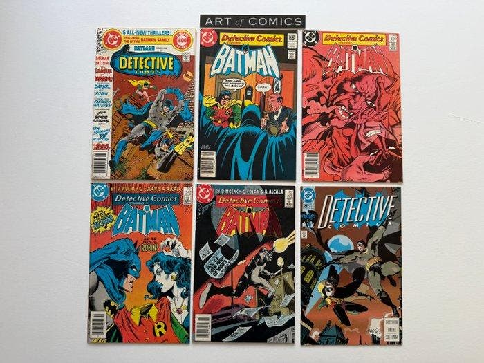 Detective Comics #487, #517, #539, #543, #544, #648 - 5, Boeken, Strips | Comics