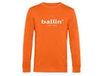 Veiling - Ballin Est. 2013 Basic Sweater - Oranje - S, Kleding | Heren, Truien en Vesten, Nieuw