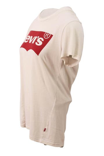 Levis T-shirt in maat XS Wit, Kleding | Dames, Levi's, Verzenden, Zo goed als nieuw, Wit