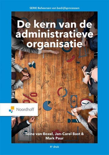 De kern van de administratieve organisatie 9789001011406, Verzenden, Zo goed als nieuw