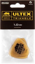 Jim Dunlop Ultex Triangle bas plectrum 1.00 mm 6-pack, Muziek en Instrumenten, Ophalen of Verzenden, Nieuw, Elektrische basgitaar