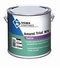 Sigma Amarol Triol WV satin - WIT - 2,5 liter (LAKVERF), Doe-het-zelf en Verbouw, Verf, Beits en Lak, Wit, Nieuw, Ophalen of Verzenden