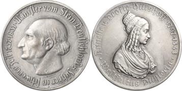 Zwittermedaille 1923 Westfalen, Postzegels en Munten, Munten | Nederland, Verzenden