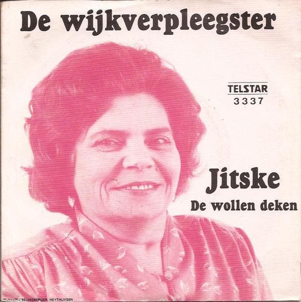 vinyl single 7 inch - Jitske - De Wijkverpleegster, Cd's en Dvd's, Vinyl Singles, Zo goed als nieuw, Verzenden