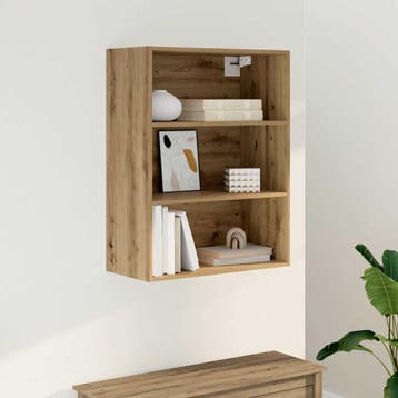 vidaXL Bovenkast 69,5x32,5x90 cm artisanaal eikenkleur, Verzenden, Nieuw, 50 tot 100 cm, Minder dan 100 cm