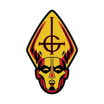 Ghost - Papa Head - patch, Ophalen of Verzenden, Nieuw, Kleding