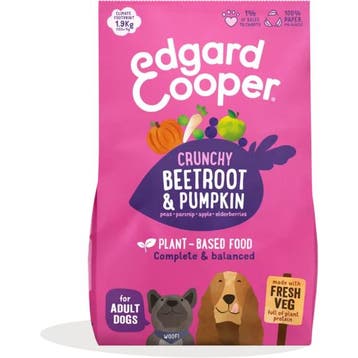 Edgard & Cooper Hond plantaardig rode biet & pompoen 2,5kg, Verzenden, Nieuw