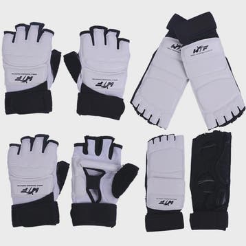 Karate & Taekwondo Handschoenen en Voetbeschermers Set - Hal, Verzenden, Nieuw