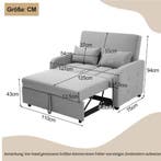 Multifunctionele Opklapbare Slaapbank 180×127 cm voor Kleine, Verzenden, Nieuw
