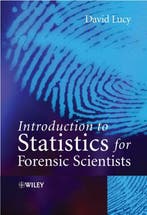Introduction to Statistics for Forensic Scientists, Boeken, Verzenden, Zo goed als nieuw, David Lucy