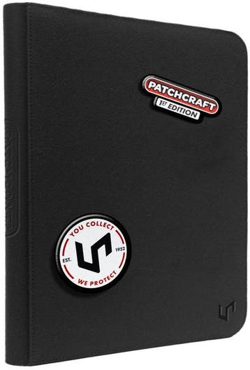 Ultra Pro - Patchcraft Zippered 9 - Pocket Binder Black |, Verzenden, Nieuw