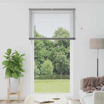 vidaXL Venetiaanse jaloezieën zilver 220 x 110 cm Aluminium, Verzenden, Nieuw, Zilver